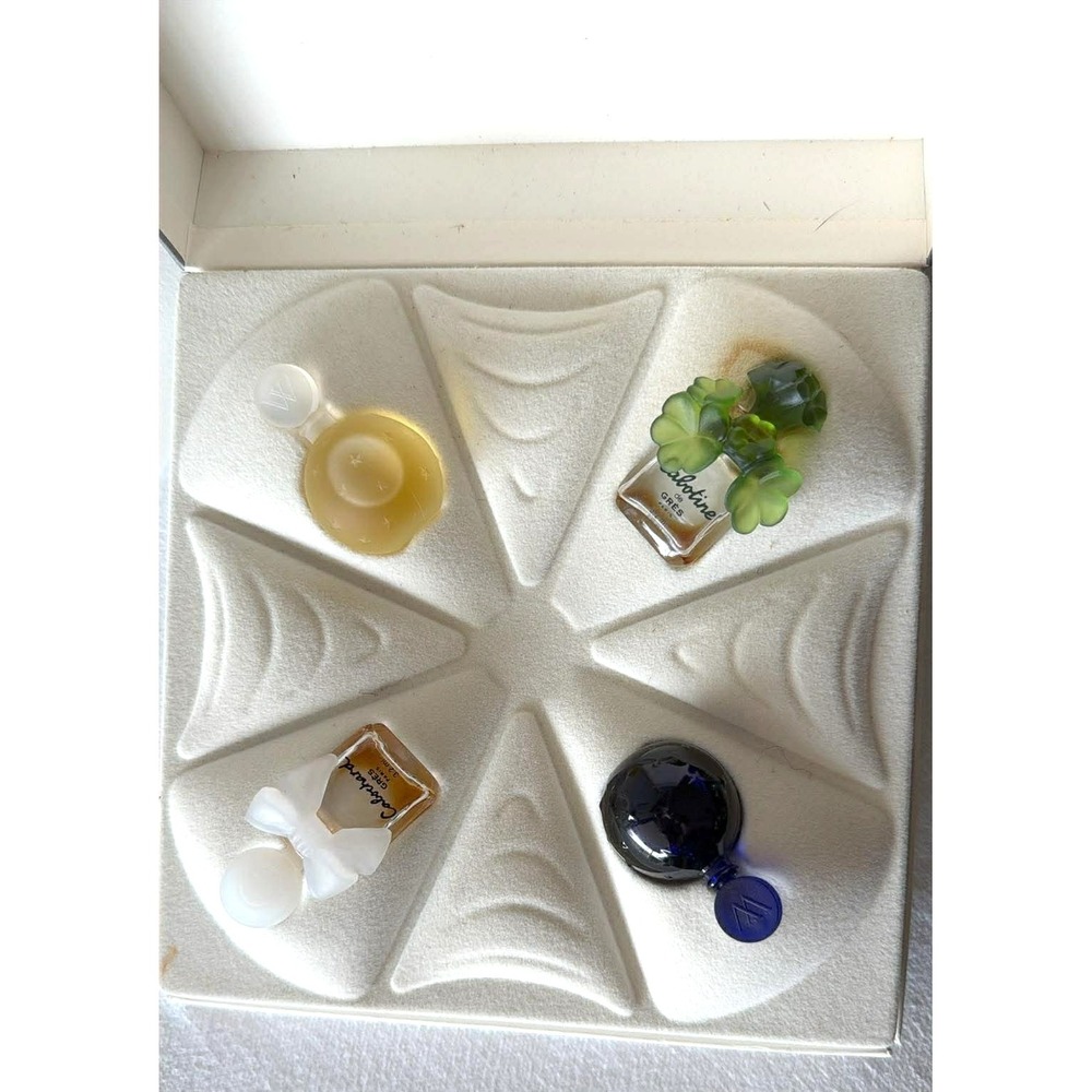 Gres Worth Perfume Sampler Set/Assorted Vintage Evocation Women's Gift Set